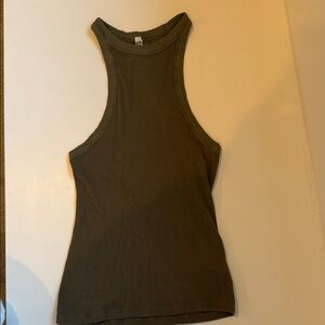 Free people Olive Green Sleeveless Women's tank small
